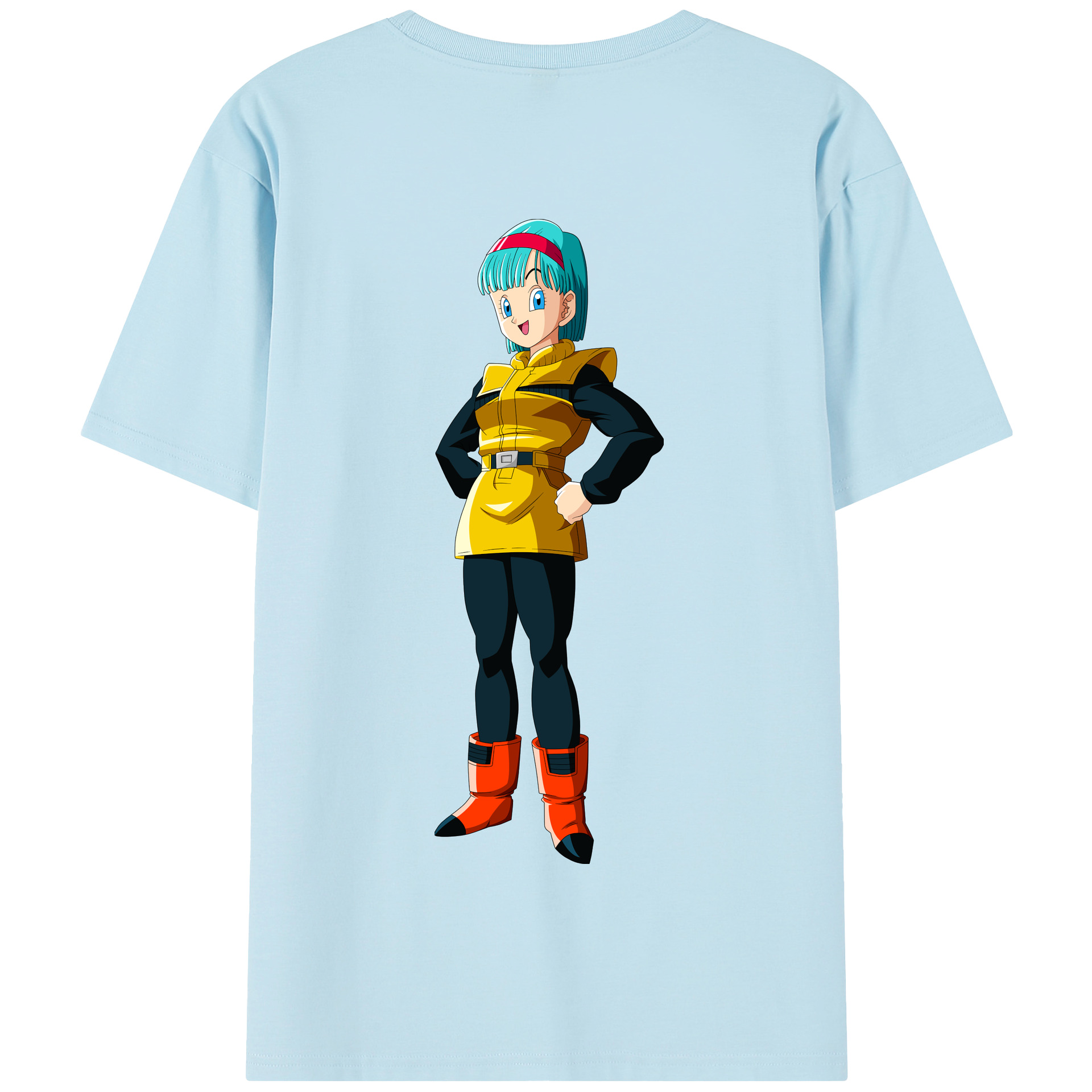 （画像用） ドラゴンボール DRAGON BALL 綿100％半袖Tシャツ（背面プリント）